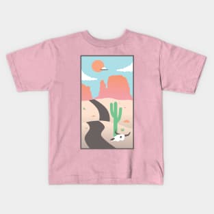 Desert Scene Kids T-Shirt